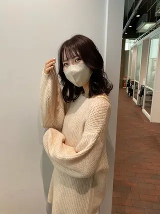 セミロング カラー CURIO/南船場 /RIN💈🍎のヘアスタイル