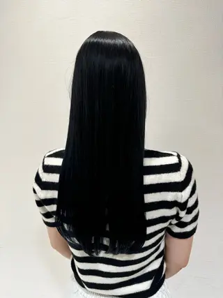 ロング 村田 奈月のヘアスタイル