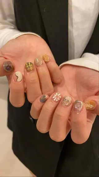 ネイル 平野葵🎀 hair/nailのネイルデザイン