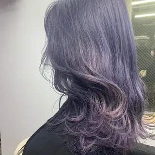 ミディアム カラー 韓国🤍ワンホンヘア みかん🇨🇳のヘアスタイル