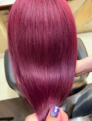 ロング カラー 上野 瑞貴のヘアスタイル