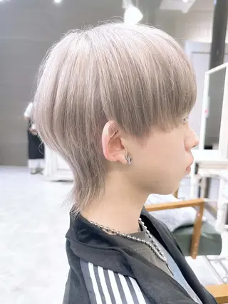 ショート ヘアアレンジ メンズ カラー モテ髪透明感❤️ デイズヘアカラーのヘアスタイル