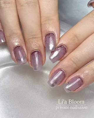 ネイル Li'a Bloom所属・🦋🤍 madoka🤍のネイルデザイン