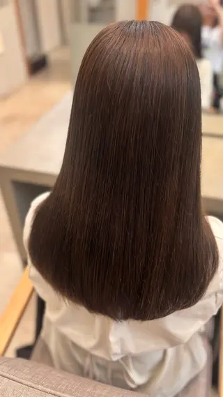 ロング カラー TEMIL HAIR 愛莉のヘアスタイル
