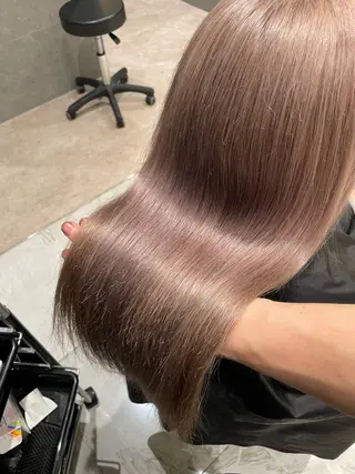 ロング カラー 🥇KEN /レイヤー/艶カラーのヘアスタイル