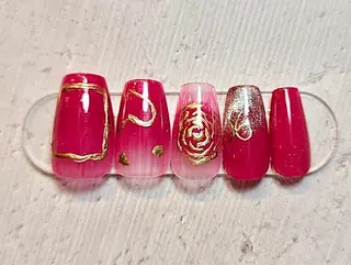 ネイル ピンキー 池田公園店のネイルデザイン