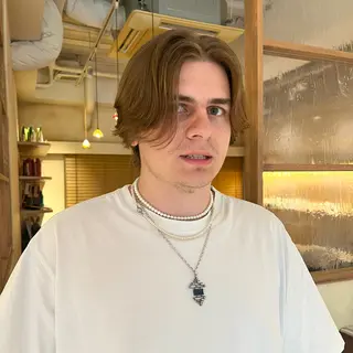 ミディアム パーマ メンズ CANAAN hair salon 表参道店所属・🌿‬ナチュラルヘア /パーマ/蒼真🍃のヘアスタイル