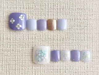 ネイル ジョリフィーユ 中出のネイルデザイン