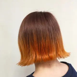 ミディアム カラー ヘアアレンジ 【Sweep】おじま のぞみのヘアスタイル