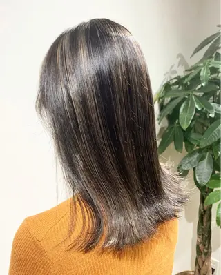 ロング カラー 園田 将士のヘアスタイル