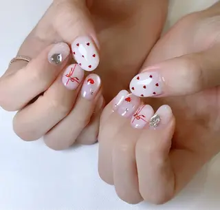 ネイル 🎀PG🩵 ネイルサロンのネイルデザイン