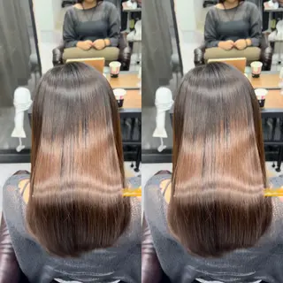 セミロング 髪質改善/韓国風 恵比寿/Renのヘアスタイル