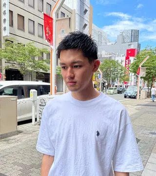 ショート メンズ misch by urban所属・髪質改善ストレート KENTOのヘアスタイル