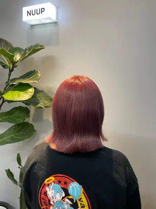 ミディアム RIKO / ICI 伏見/カラーモデル/のヘアスタイル