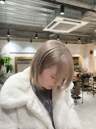 ミディアム カラー 🎀髪質改善・艶髪カ ラー🎀YUMEKAのヘアスタイル