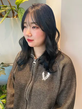 セミロング カラー mai / linoah˚✧のヘアスタイル