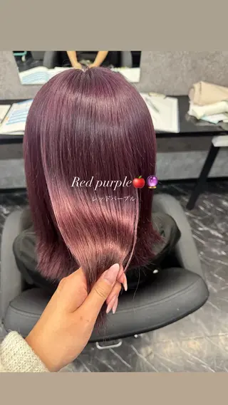 ロング UNDRvr ユズのヘアスタイル