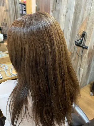 ロング 吉村 美咲のヘアスタイル