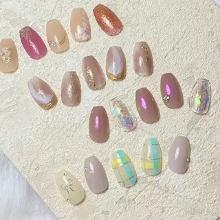 ネイル Luna Jumelles  - ﾙﾅ･ｼﾞｭﾒﾙ -所属・【ﾙﾅ･ｼﾞｭﾒﾙ】 Haruka🌷･ﾟのネイルデザイン