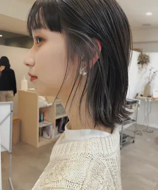 ミディアム kakeru/ボブ パーマ/レイヤーのヘアスタイル