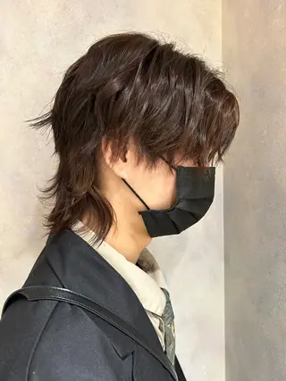 ショート パーマ メンズ 横浜カラー/パーマ/ SAKI💫のヘアスタイル