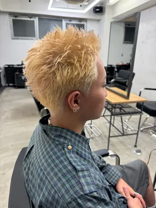 ショート カラー メンズ 💈メンズ特化💈 TASUKUのヘアスタイル
