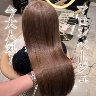 ロング 髪質改善/縮毛矯正 松原和志のヘアスタイル