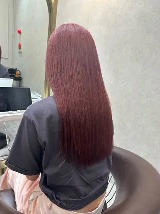 ロング カラー karin ボブハイトーンのヘアスタイル