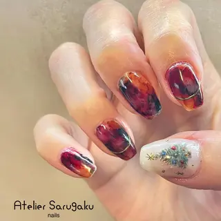 ネイル 駒沢大学sususu Marinaのネイルデザイン