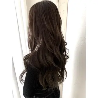 ロング カラー fio マナミのヘアスタイル