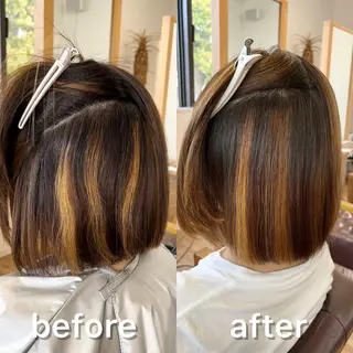 ショート パーマ KIZU 髪質改善 オカルト怪談のヘアスタイル