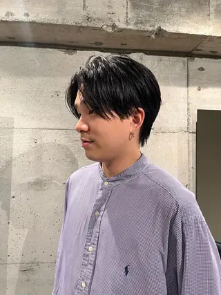 ショート カラー パーマ メンズ 🦮shiori アイドルオタク🦮のヘアスタイル