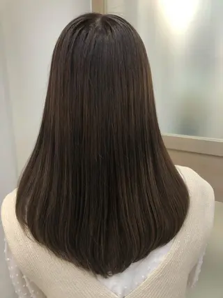 ロング カラー 天野 涼のヘアスタイル