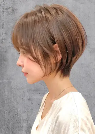 ショート カラー WE RULE 札幌店【ウィールールサッポロテン】所属・💫大人ショート 張間　勇介のヘアスタイル