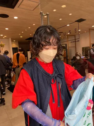 ショート パーマ パーマ指名No1 /namiのヘアスタイル