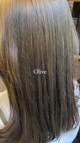 ミディアム カラー ヘアアレンジ アンククロス渋谷【ANKH CROSS】所属・韓国ヘア┊︎レイヤー ┊︎haruka🌙のヘアスタイル