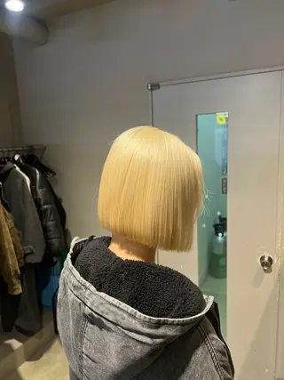 ミディアム カラー 韓国レイヤーカット /REIのヘアスタイル