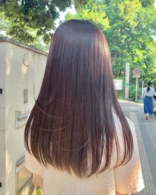 ロング 似合わせレイヤーʚɞ ハッシュカットriiのヘアスタイル