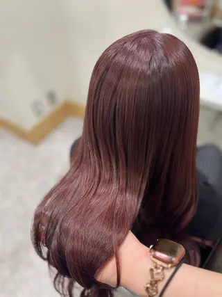 ロング カラー ぴんく髪の美容師🎀 🖤ゆうなのヘアスタイル