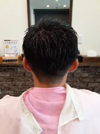 ショート メンズ ルシア美容室|岸和田 《メンズ歓迎!》山﨑のヘアスタイル