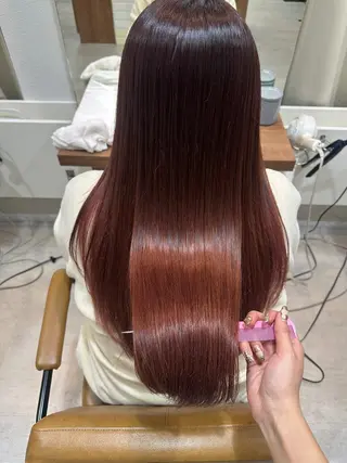 ロング カラー 髪質改善美容室Flat.千葉所属・トゥサリ/ 海外ヘア/レイヤーのヘアスタイル