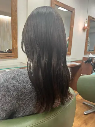 ロング 福本 光のヘアスタイル