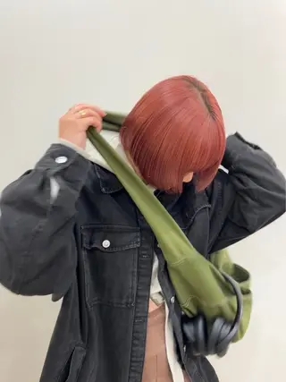 カラー 👽個性派ネイル🎀 komachiのヘアスタイル