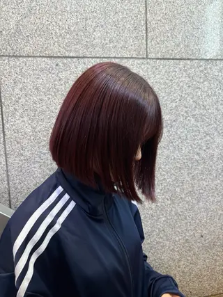 ショート TRUNK所属・大阪／ハイトーン ／アレンジ／りなのヘアスタイル