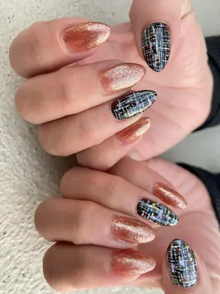 ミディアム ネイル ✴︎ Delightのネイルデザイン