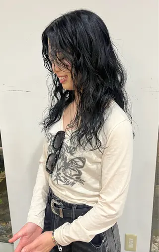 ロング カラー ETERNAL所属・姫路/飾磨 reika 🌛のヘアスタイル