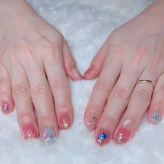 カラー ネイル Cozy_ ilumのネイルデザイン