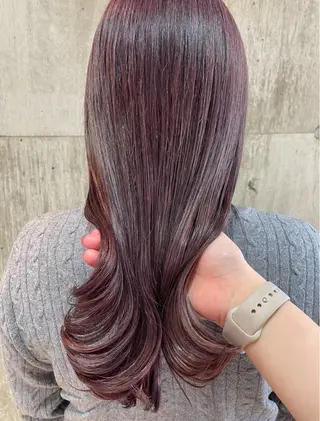 ロング カラー 💕カットカラーモ デル募集/あゆり💕のヘアスタイル