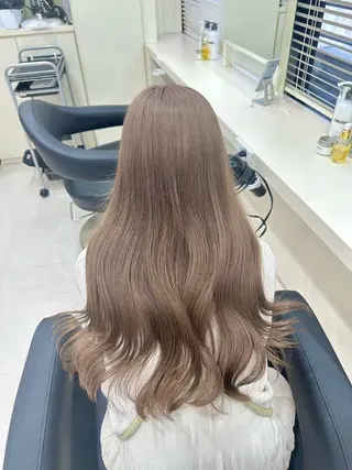 ロング カラー ヘアアレンジ 🎀 yuuka🎀のヘアスタイル