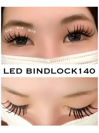 マツエク・マツパ シュガーレイ所属・バインドロック🦋 アンドヘルシーのマツエク・マツパデザイン